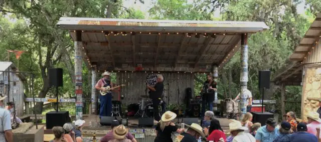 Luckenbach, Texas Stage
