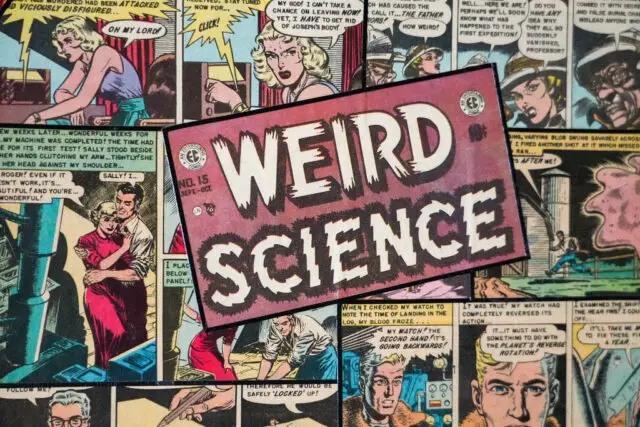 Weird Science comic book cover